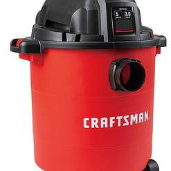 CRAFTSMAN 5-Gallons 3-HP Corded Wet/Dry Shop Vacuum with Accessories Included