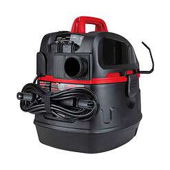 CRAFTSMAN Portable, Jobsite 5-Gallons 5.5-HP Corded Wet/Dry Shop Vacuum with Accessories Included