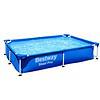 Bestway Steel Pro 87" x 59" x 17" Rectangular Above Ground Swimming Pool