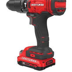CRAFTSMAN 1/2-in 20-volt Max-Amp Variable Speed Cordless Hammer Drill (1-Battery Included)