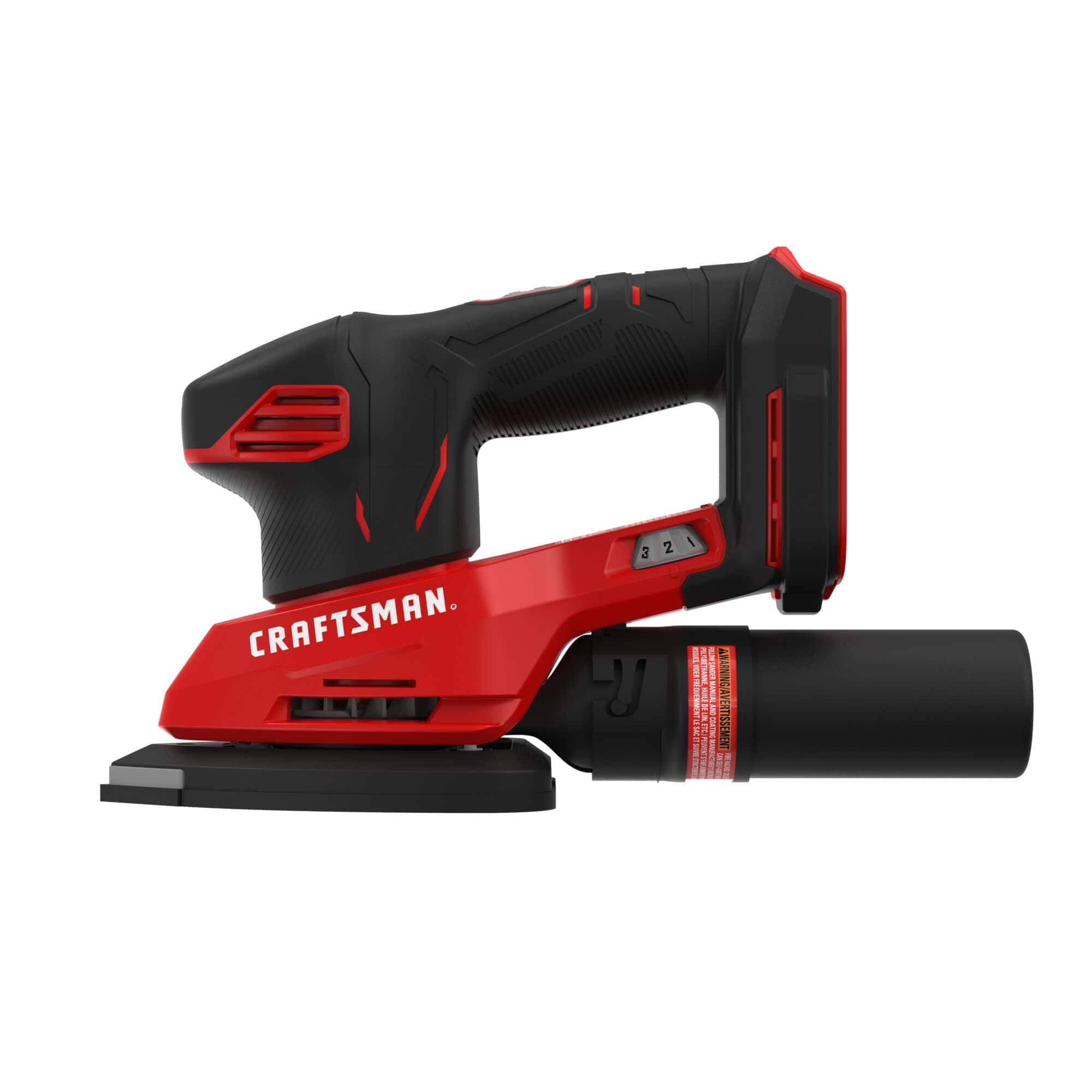 CRAFTSMAN 20-Volt Cordless Detail Sander with Dust Management