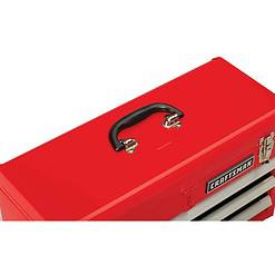 CRAFTSMAN Portable 20.5-in Ball-bearing 3-Drawer Red Steel Lockable Tool Box