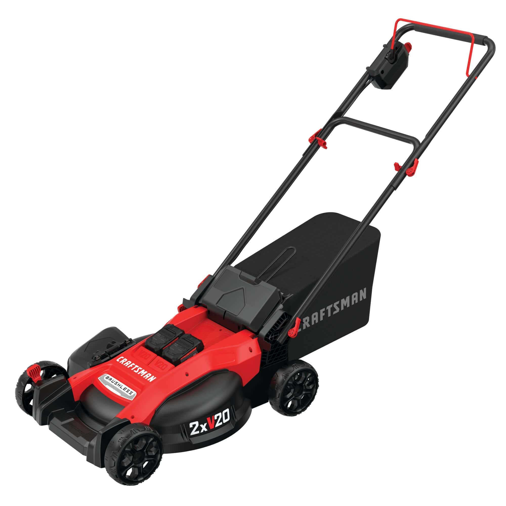 CRAFTSMAN V20 20-volt Max Cordless Battery Leaf Blower Lawn Mower Combo Kit (Battery & Charger Included)