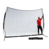 PowerNet 12x9 Ft Sports Barrier Net for Player and Property Protection (1021)