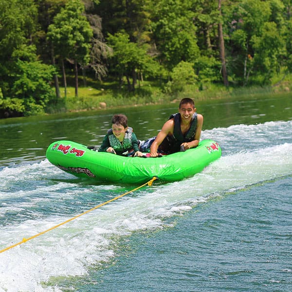 RAVE Sports Mambo Swept Wing Deck 3-Rider Tube Towable