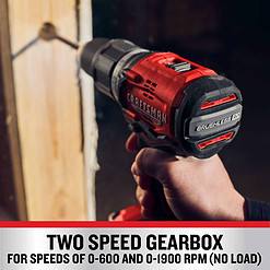 CRAFTSMAN V20 RP 1/2-in 20-volt Max-Amp Variable Speed Brushless Cordless Hammer Drill(Bare Tool)