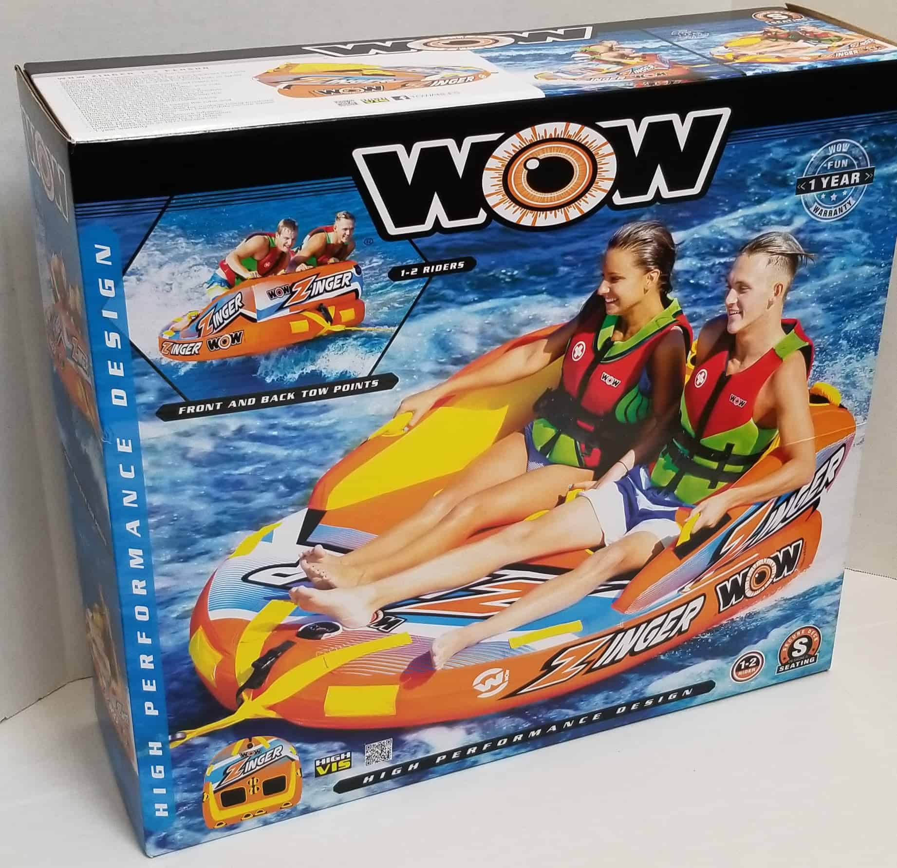 Wow World of Watersports Zinger 2 Person Towable