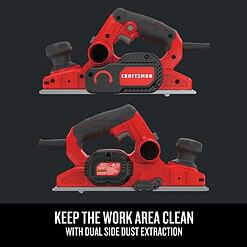 CRAFTSMAN 12.5-in W 6-Amp Handheld Planer