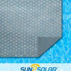 Sun2Solar 20' x 40' Rectangle 1600 Series Clear Solar Pool Cover