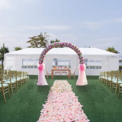 SUGIFT 10'x30' Wedding Party Tent Outdoor Canopy Tent with 8 Side Walls White