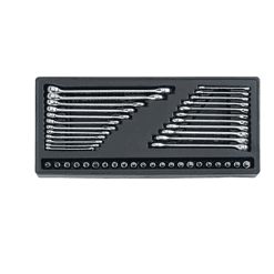 CRAFTSMAN CMMT45938 308-Piece Standard (SAE) and Metric Combination Polished Chrome Mechanics Tool Set (1/4-in; 3/8-in)
