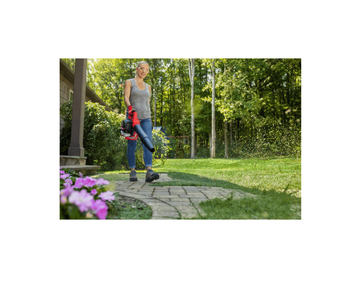 CRAFTSMAN B2000 25-cc 2-cycle 180-MPH 410-CFM Handheld Gas Leaf Blower (CMXGAAM204101)