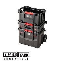 CRAFTSMAN TRADESTACK System 22.6-in Structural Foam Wheels Lockable Tool Box