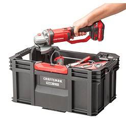 CRAFTSMAN TRADESTACK System 22.6-in Structural Foam Wheels Lockable Tool Box