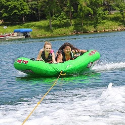 RAVE Sports Mambo Swept Wing Deck 3-Rider Tube Towable