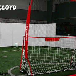 PowerNet 12x9 Ft Sports Barrier Net for Player and Property Protection (1021)