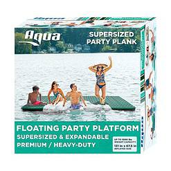 Aqua Leisure 11 Foot Inflatable and Supersized Floating Party Platform
