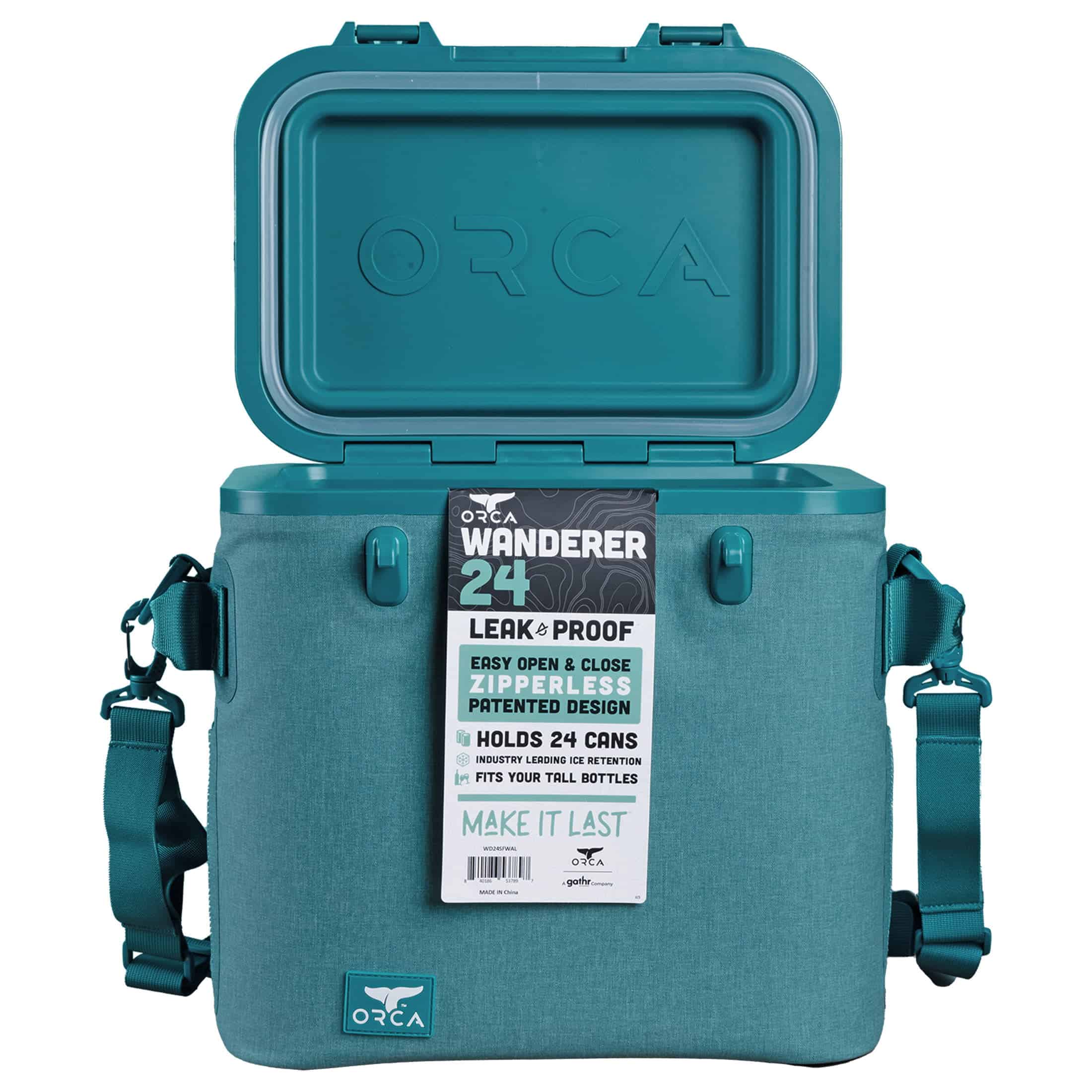 ORCA Wanderer 24 Soft-Sided Cooler, Starboard Blue
