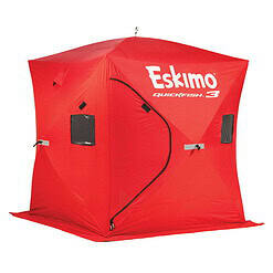 Eskimo 69143 QuickFish 3 Portable Pop-Up Shelter, 3 Person