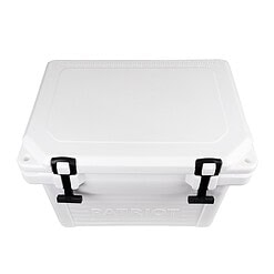 Patriot Coolers 20 Quart High Performance Rotomolded Cooler - White