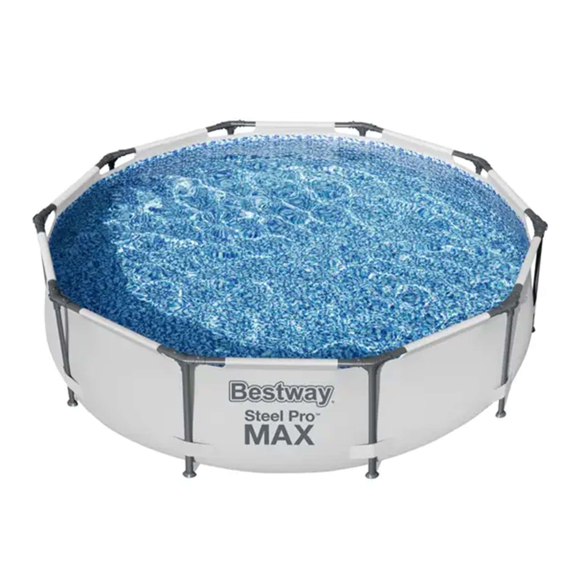 Bestway Steel Pro MAX 10'x30" Above Ground Outdoor Swimming Pool with Pump