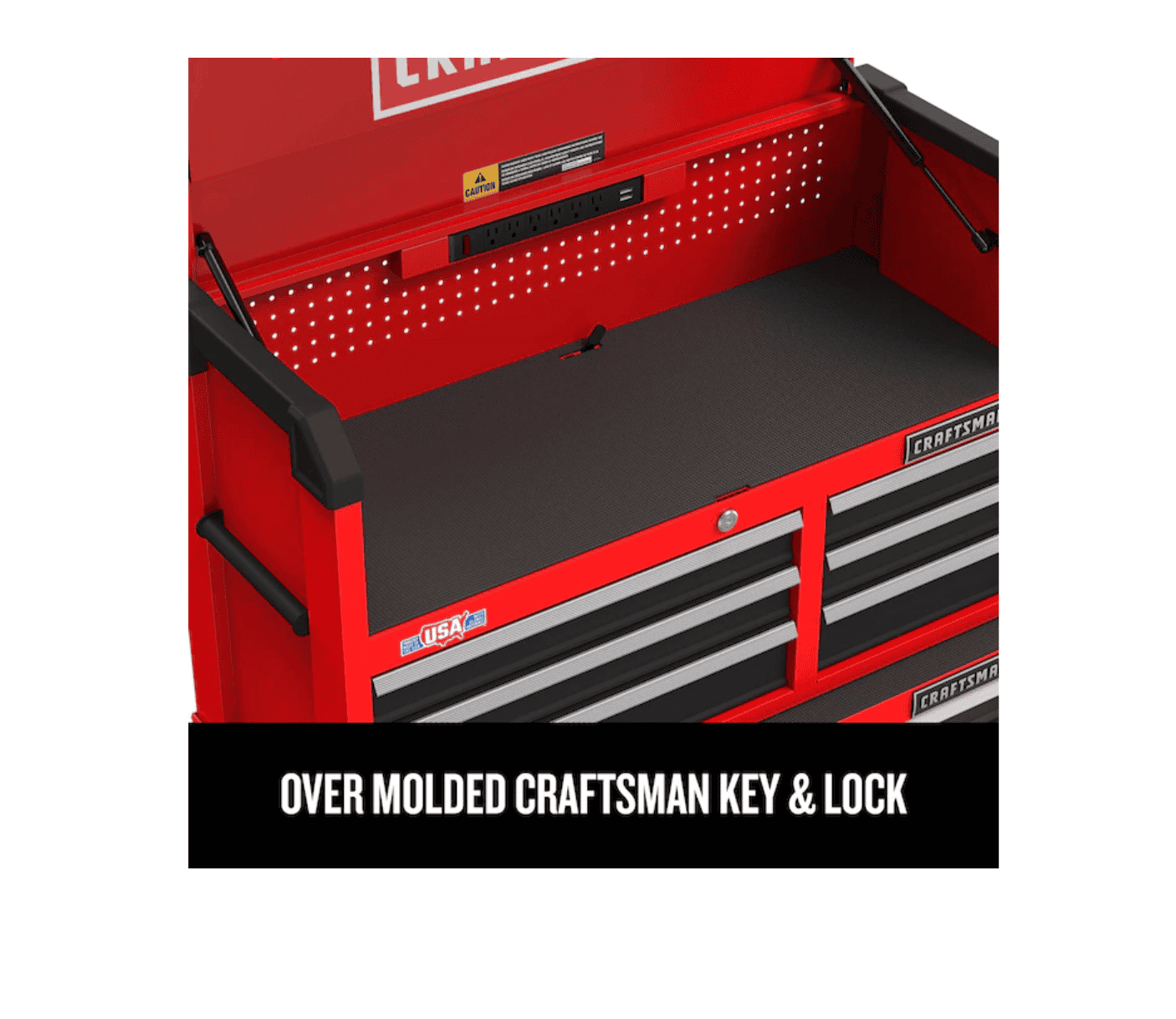 CRAFTSMAN CMST98272RB 2000 Series 51.5-in W x 24.7-in H 8-Drawer Steel Tool Chest (Red)
