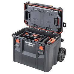CRAFTSMAN TRADESTACK System 22.6-in Structural Foam Wheels Lockable Tool Box