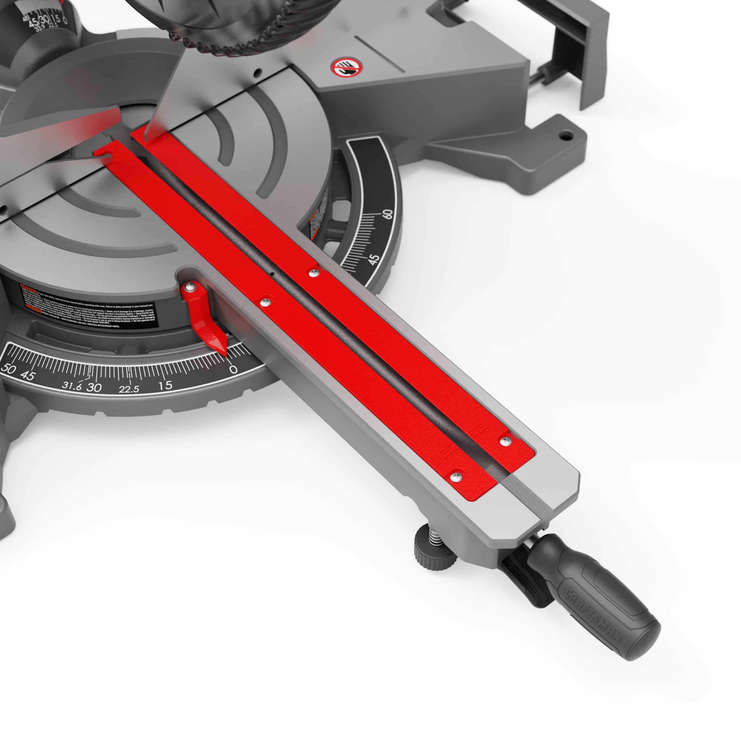 CRAFTSMAN 12-in 15-Amp Single Bevel Sliding Compound Miter Saw (Corded)