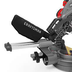 CRAFTSMAN 12-in 15-Amp Single Bevel Sliding Compound Miter Saw (Corded)