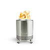 Solo Stove Mesa Tabletop Fire Pit with Stand, Low Smoke Outdoor Mini Fire, Stainless Steel, With Travel Bag, 6.9 x 5.1 in, 1.4lbs