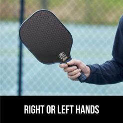 Gorilla Gear USAPA Approved Pickleball Paddle Sets, Fiberglass Shock Absorbent Racket with Ergonomic Grip