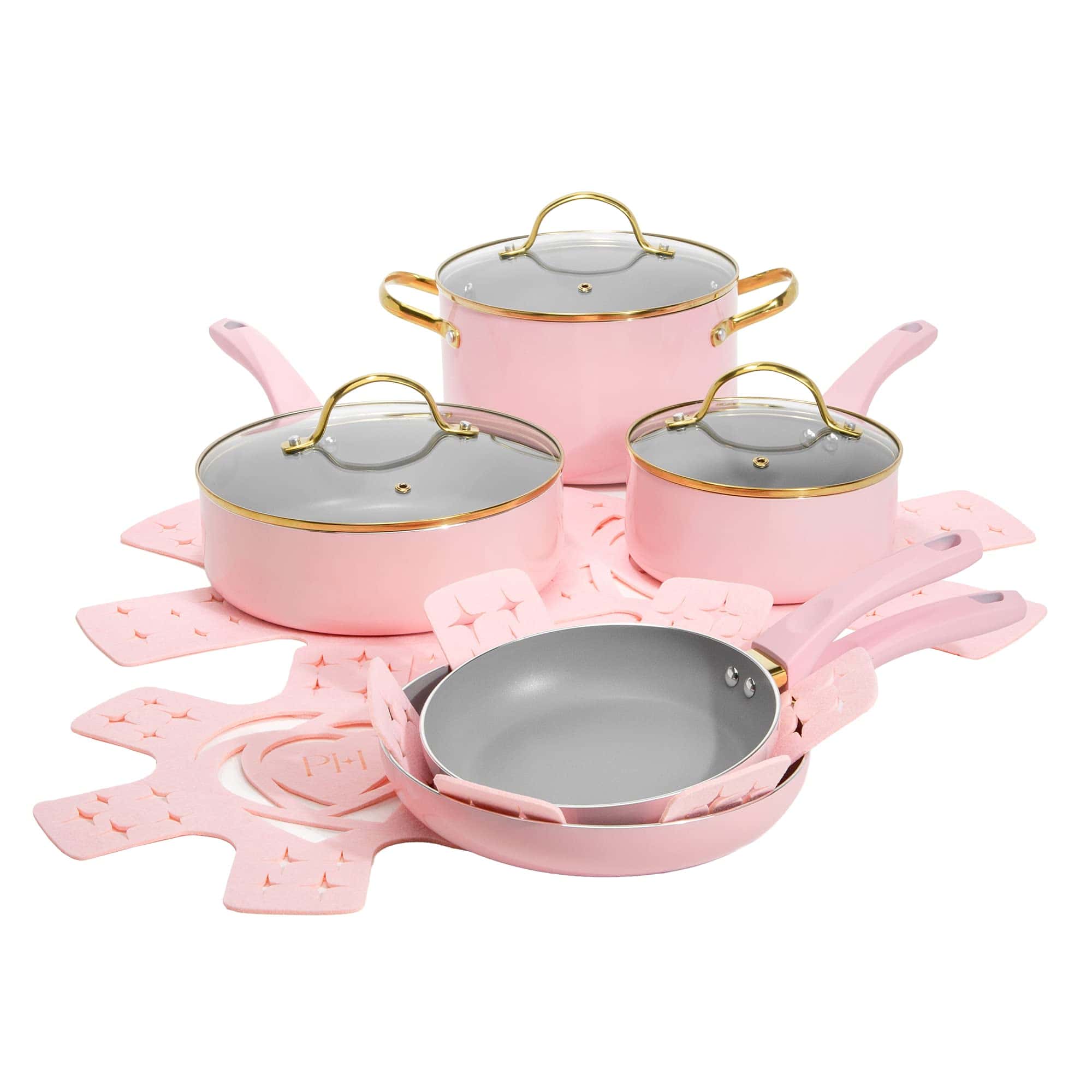 Paris Hilton Epic Nonstick Pots and Pans Set - Thumbnail 5