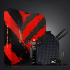 Warping Point Carbon Fiber Pickleball Paddle with Aero Throat, 16mm Polypropylene Honeycomb Core