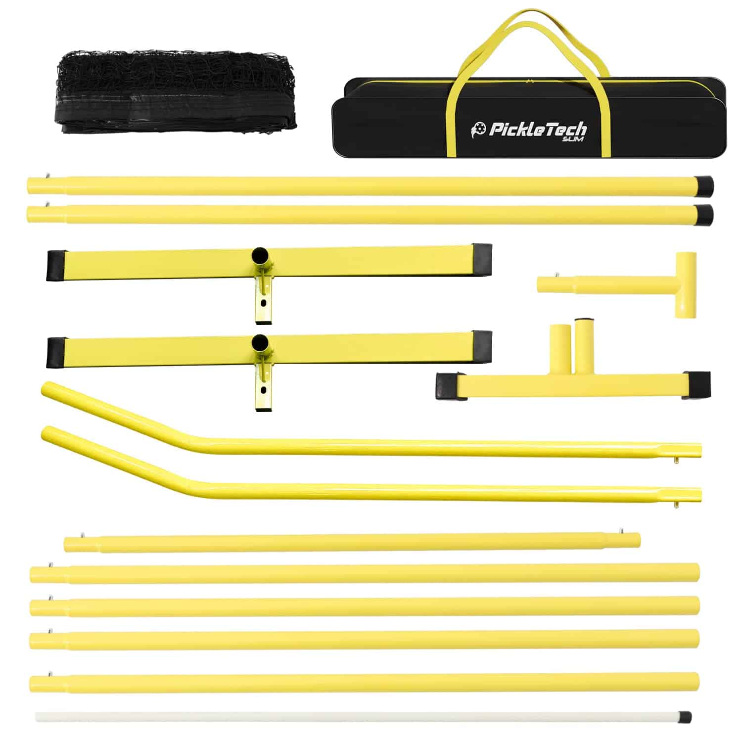 PICKLETECH 4.0 Slim Version Portable Pickleball Nets Outdoor Game 22 FT Pickleball Net