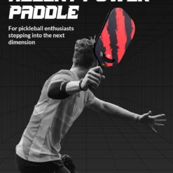 Warping Point Carbon Fiber Pickleball Paddle with Aero Throat, 16mm Polypropylene Honeycomb Core