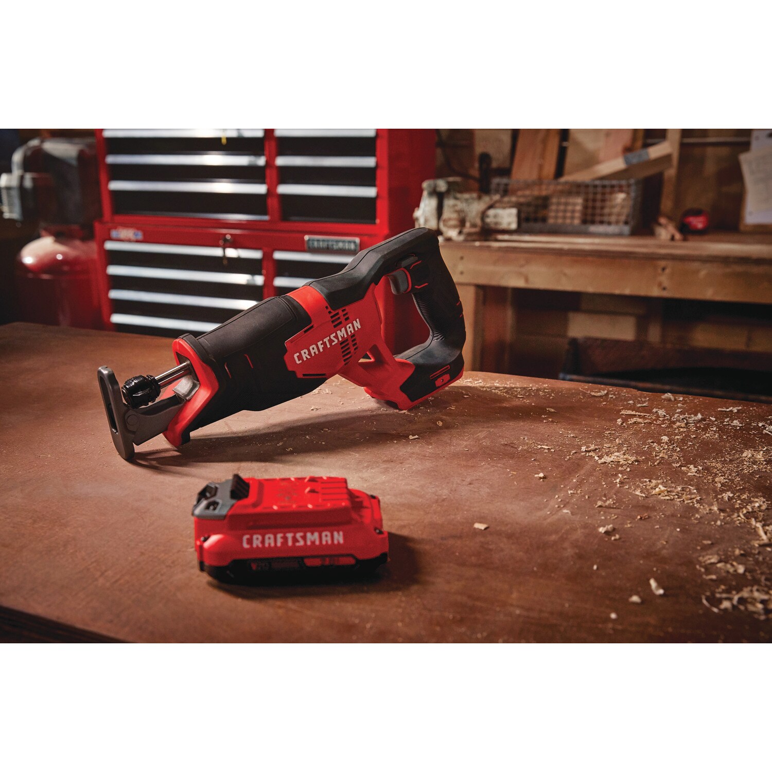 CRAFTSMAN Reciprocating Saw CMCS300M1 V20 20-volt Max Variable Speed Cordless (Charger Included and Battery Included) - Image 15