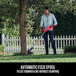 CRAFTSMAN 20-volt Max 10-in Straight Battery String Trimmer with Edger Conversion Capable 1.5 Ah (Battery and Charger Included)