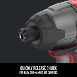 CRAFTSMAN 20-volt Max 1/4-in Variable Speed Cordless Impact Driver (1-Battery Included)