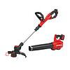 CRAFTSMAN V20 20-volt Max Cordless Battery String Trimmer and Leaf Blower Combo Kit (Battery & Charger Included)