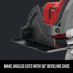 CRAFTSMAN V20 20-volt Max 6-1/2-in Cordless Compact Circular Saw (Bare Tool)