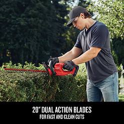 CRAFTSMAN V20 20-volt Max 20-in Battery Hedge Trimmer 1.5 Ah (Battery and Charger Included)