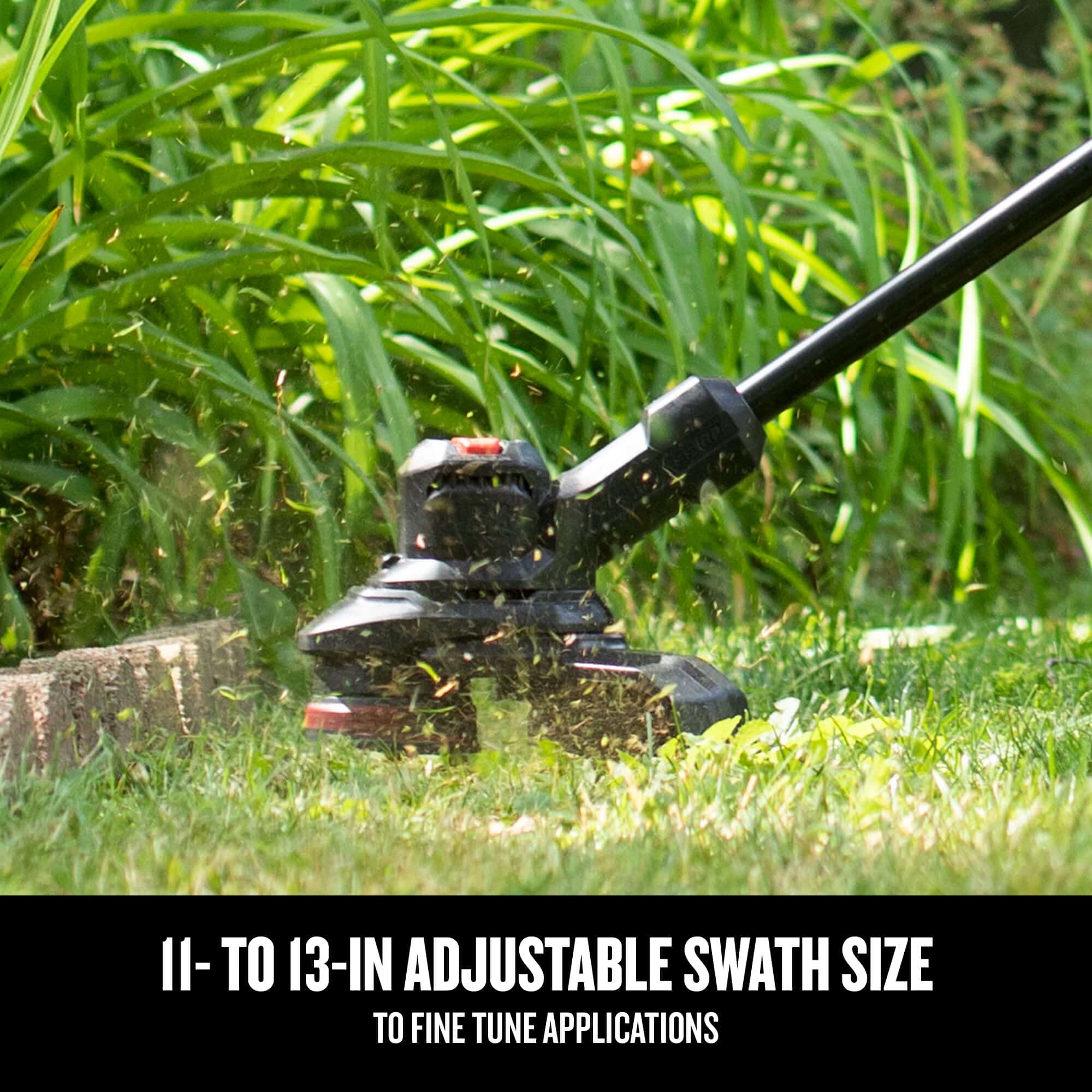 CRAFTSMAN Brushless RP 20-volt Max 13-in Straight Shaft Battery String Trimmer 5 Ah (Battery and Charger Included)