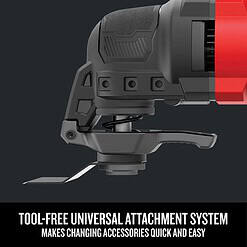 CRAFTSMAN 10-Piece Corded 3-Amp Variable Speed Oscillating Multi-Tool Kit with Soft Case