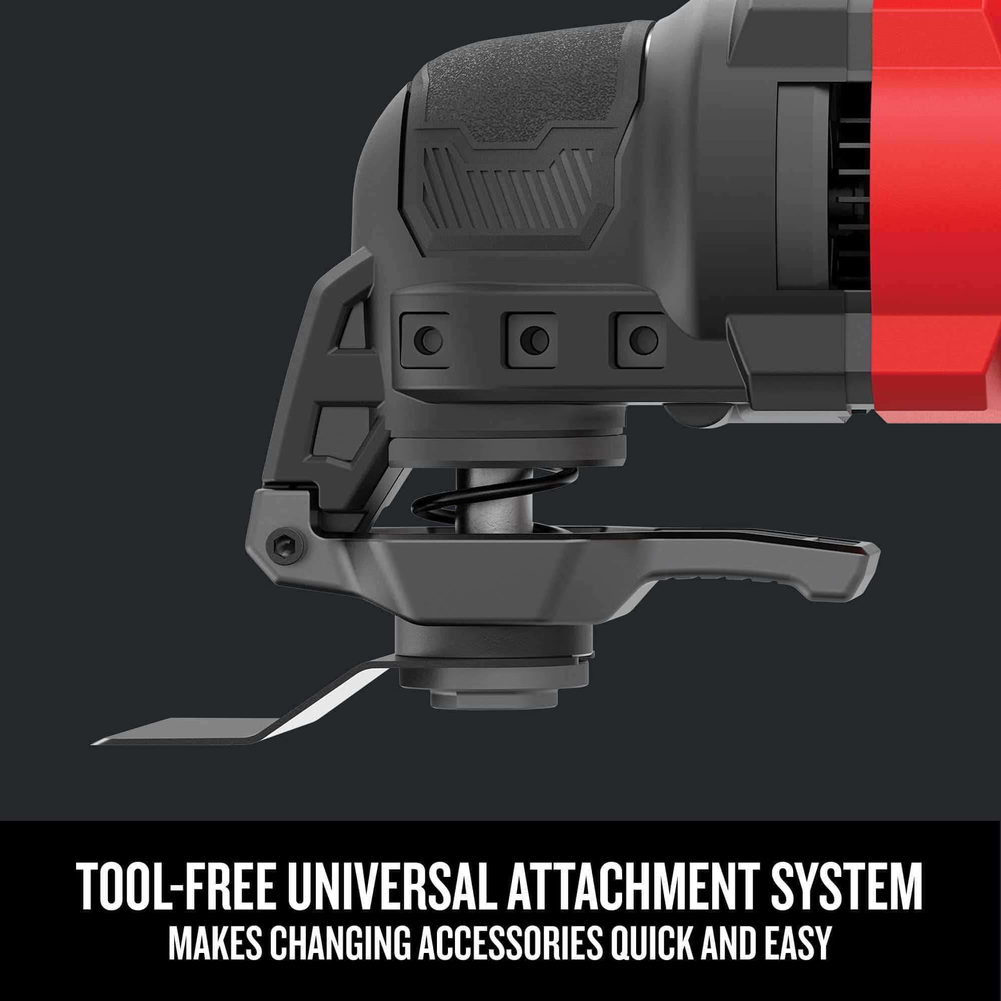 CRAFTSMAN 10-Piece Corded 3-Amp Variable Speed Oscillating Multi-Tool Kit with Soft Case
