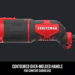 CRAFTSMAN 10-Piece Corded 3-Amp Variable Speed Oscillating Multi-Tool Kit with Soft Case