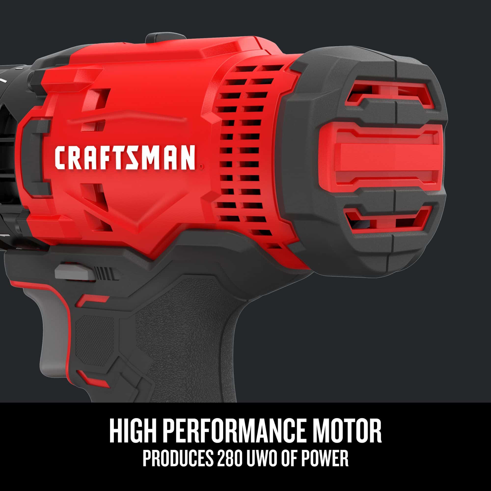 CRAFTSMAN V20 20-volt Max 1/2-in Cordless Drill (1-Battery Included, Charger Included)