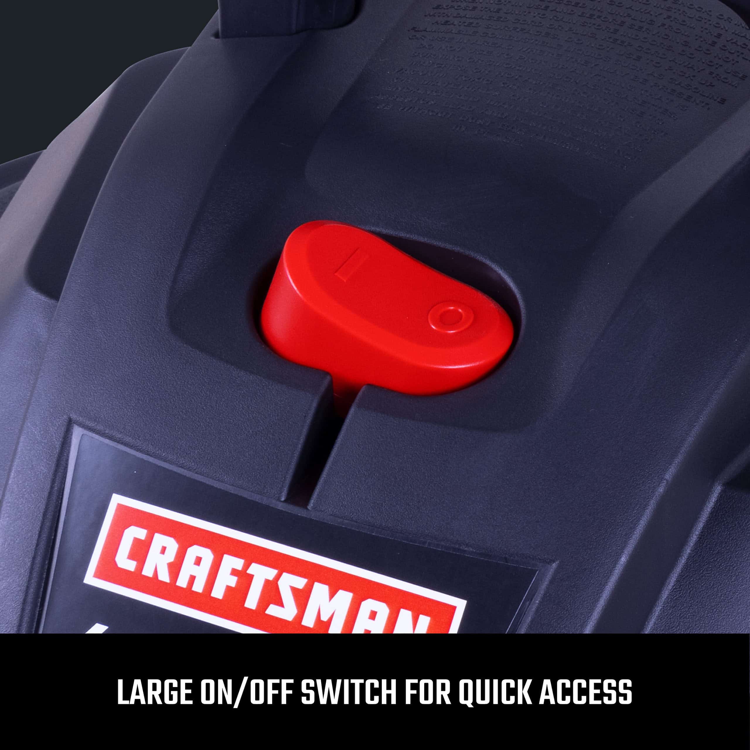CRAFTSMAN 10-Gallons Corded Wet/Dry Shop Vacuum with Accessories Included