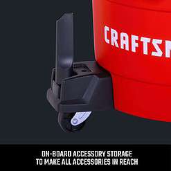 CRAFTSMAN 10-Gallons Corded Wet/Dry Shop Vacuum with Accessories Included