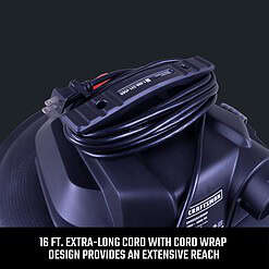 CRAFTSMAN 10-Gallons Corded Wet/Dry Shop Vacuum with Accessories Included