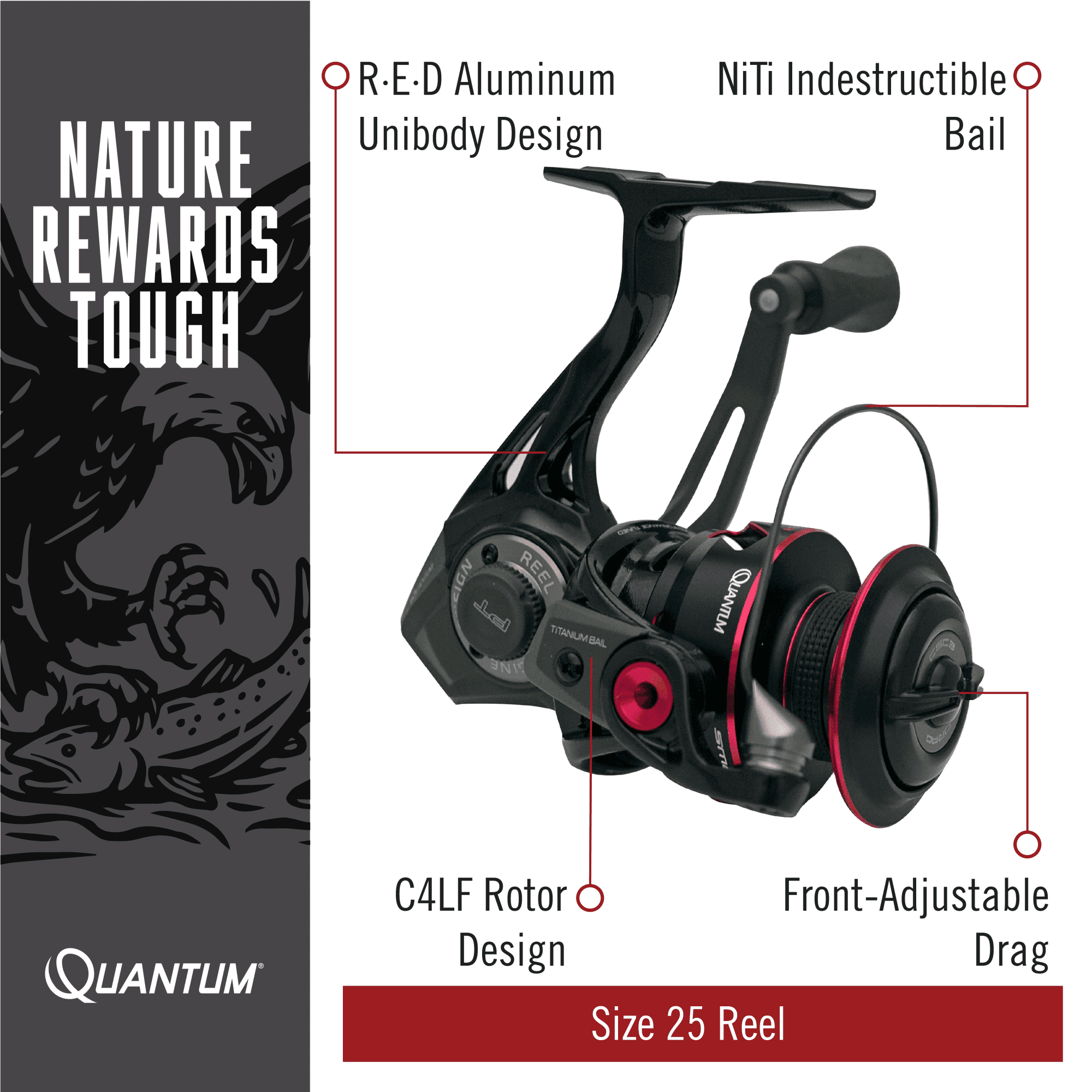 Smoke S3 PT Inshore Spinning Reel